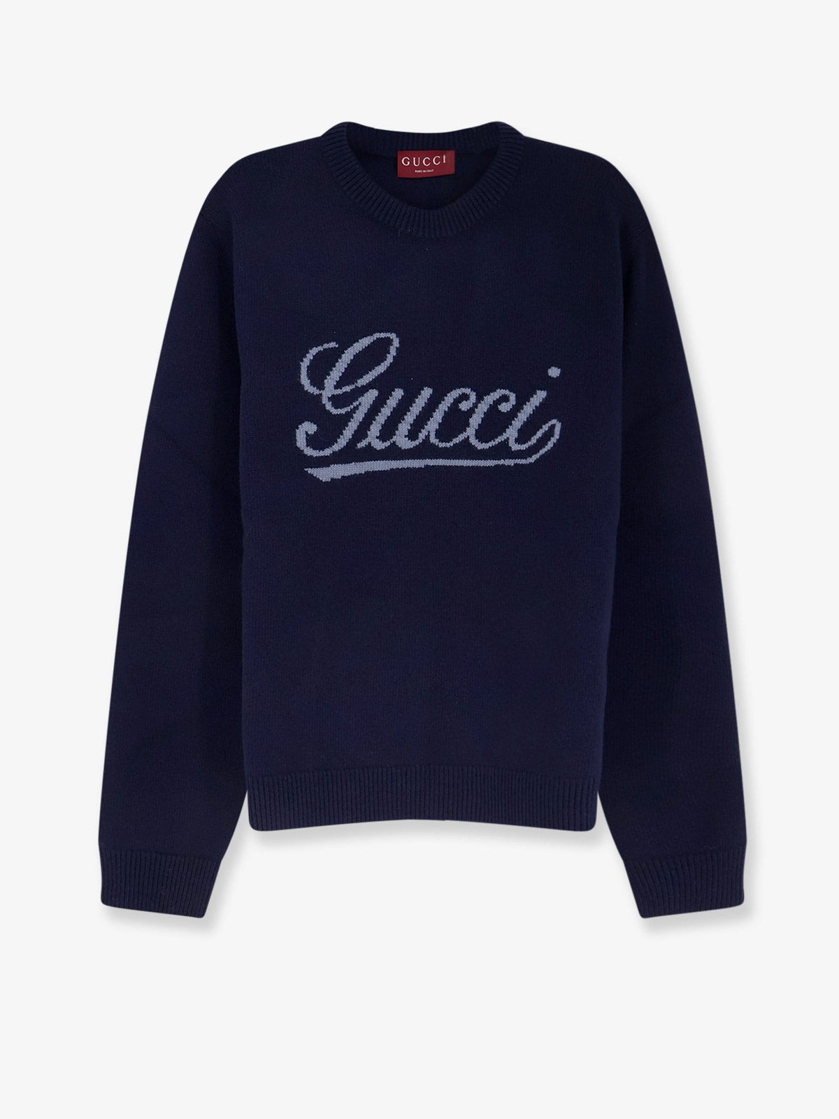 Gucci logo intarsia sweater