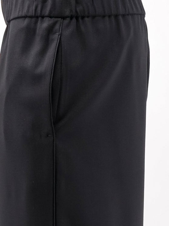 Wool trousers with Logo detail