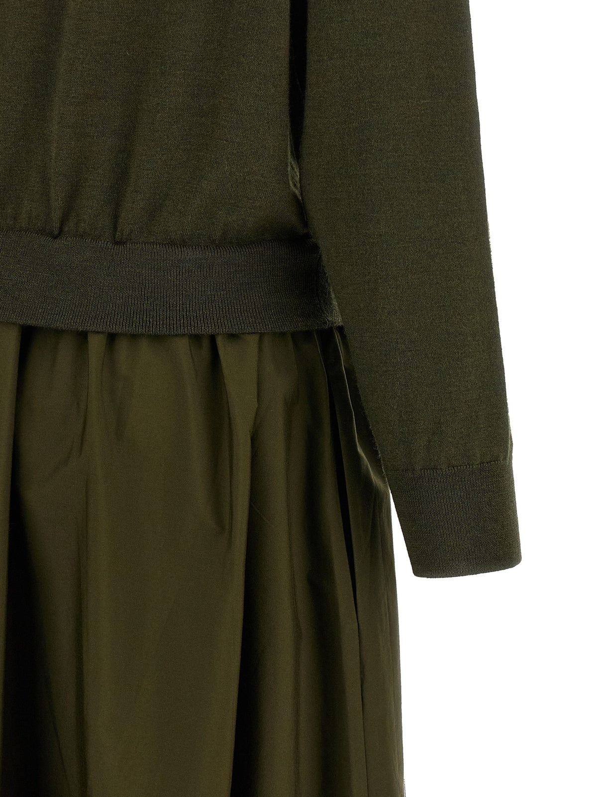 'Woven A-line' dress