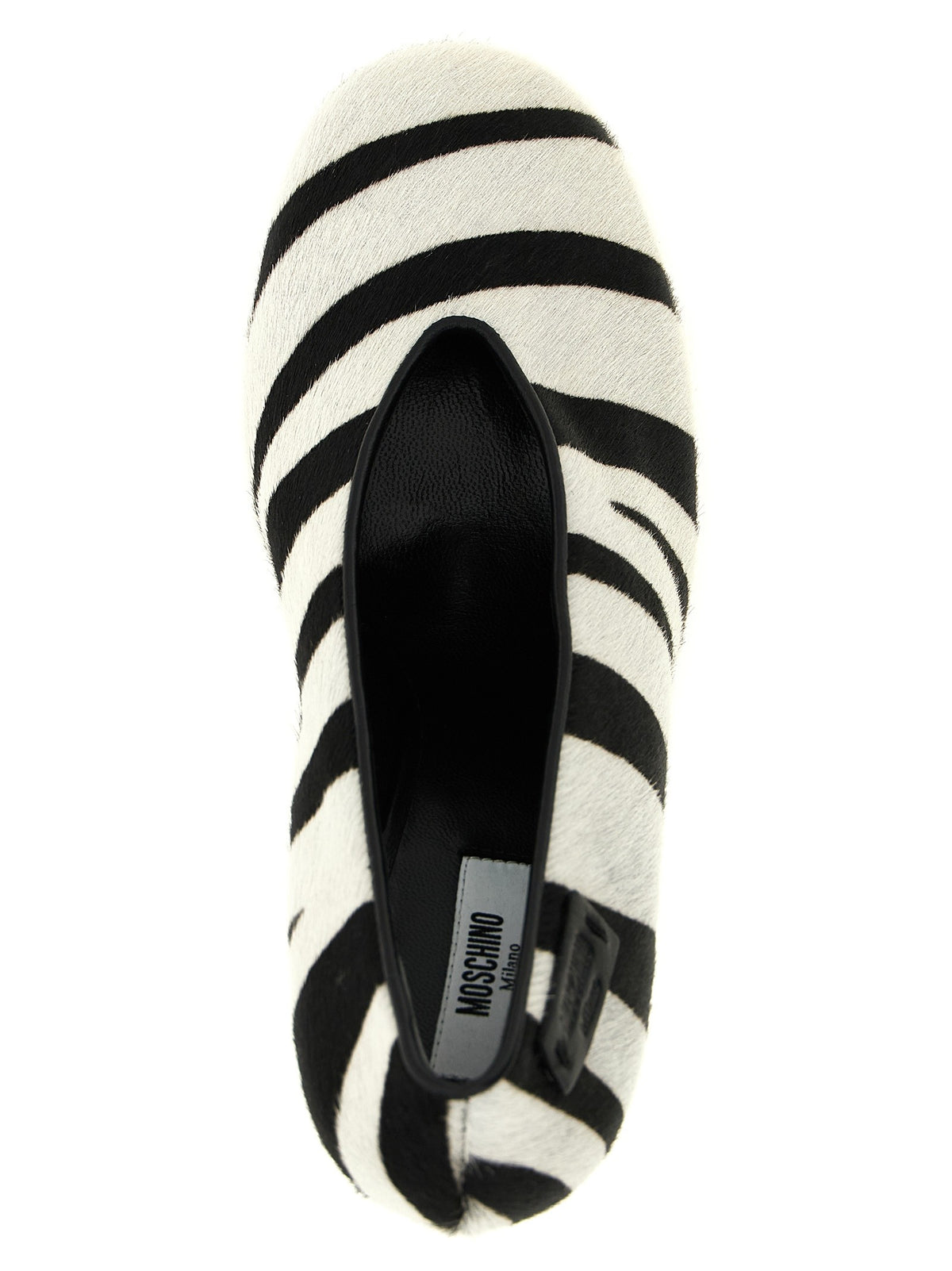 Zebra pony pumps