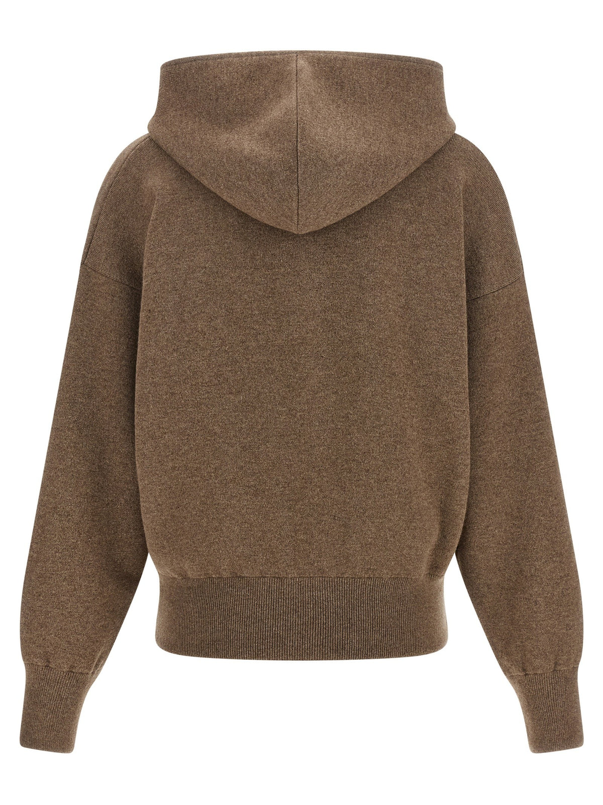 Zipped hooded sweater