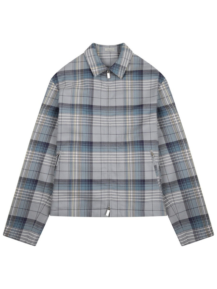 Camcia madras con chiusura zip