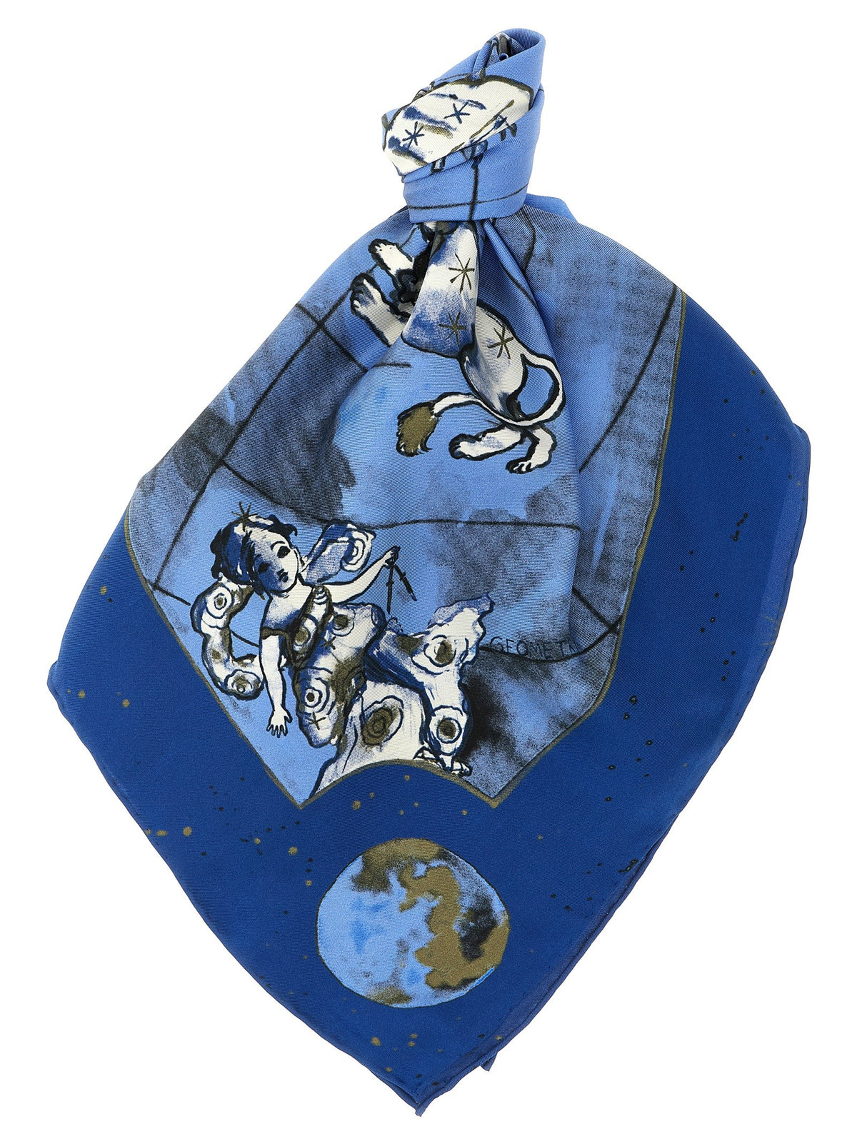 'Zodiac Flag' scarf