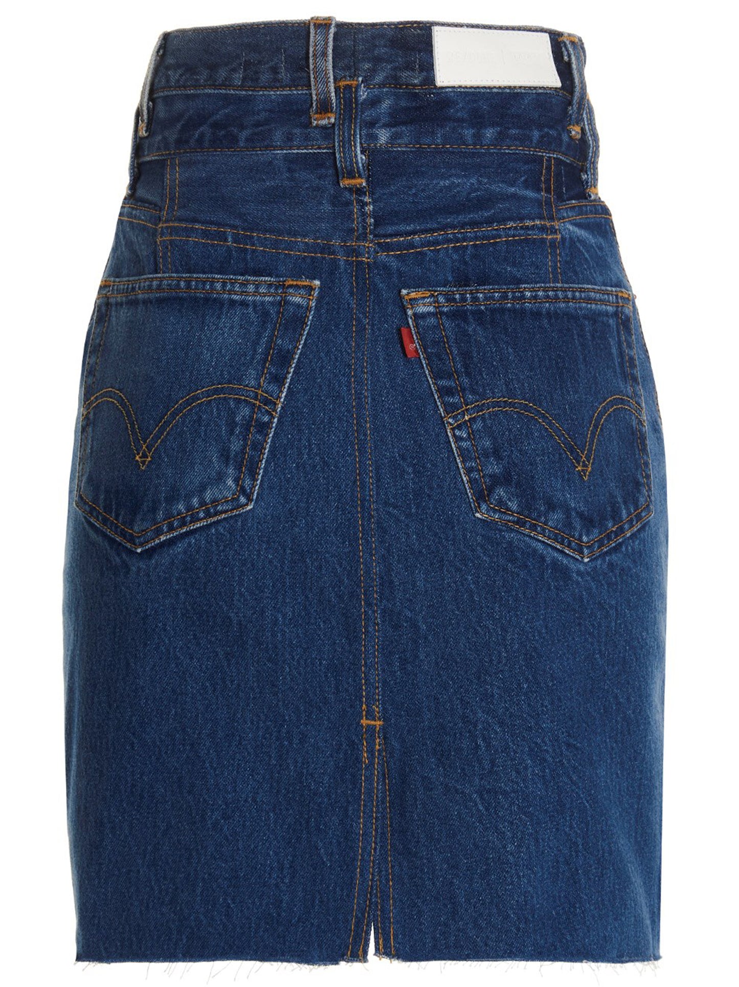 Re/Done Re/Done Double Waisted Pencil Re Done X Levis Skirt