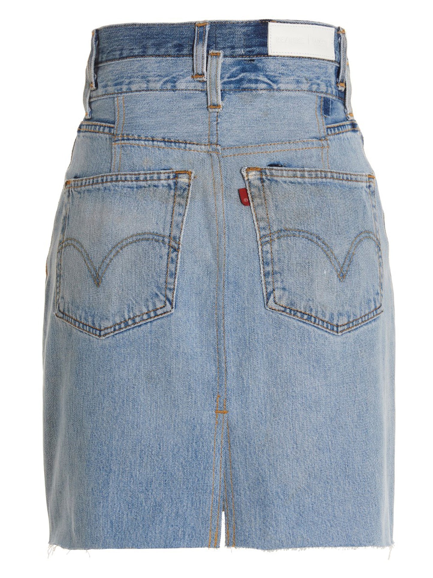 Re/Done Re/Done Double Waisted Pencil Re Done X Levis Skirt