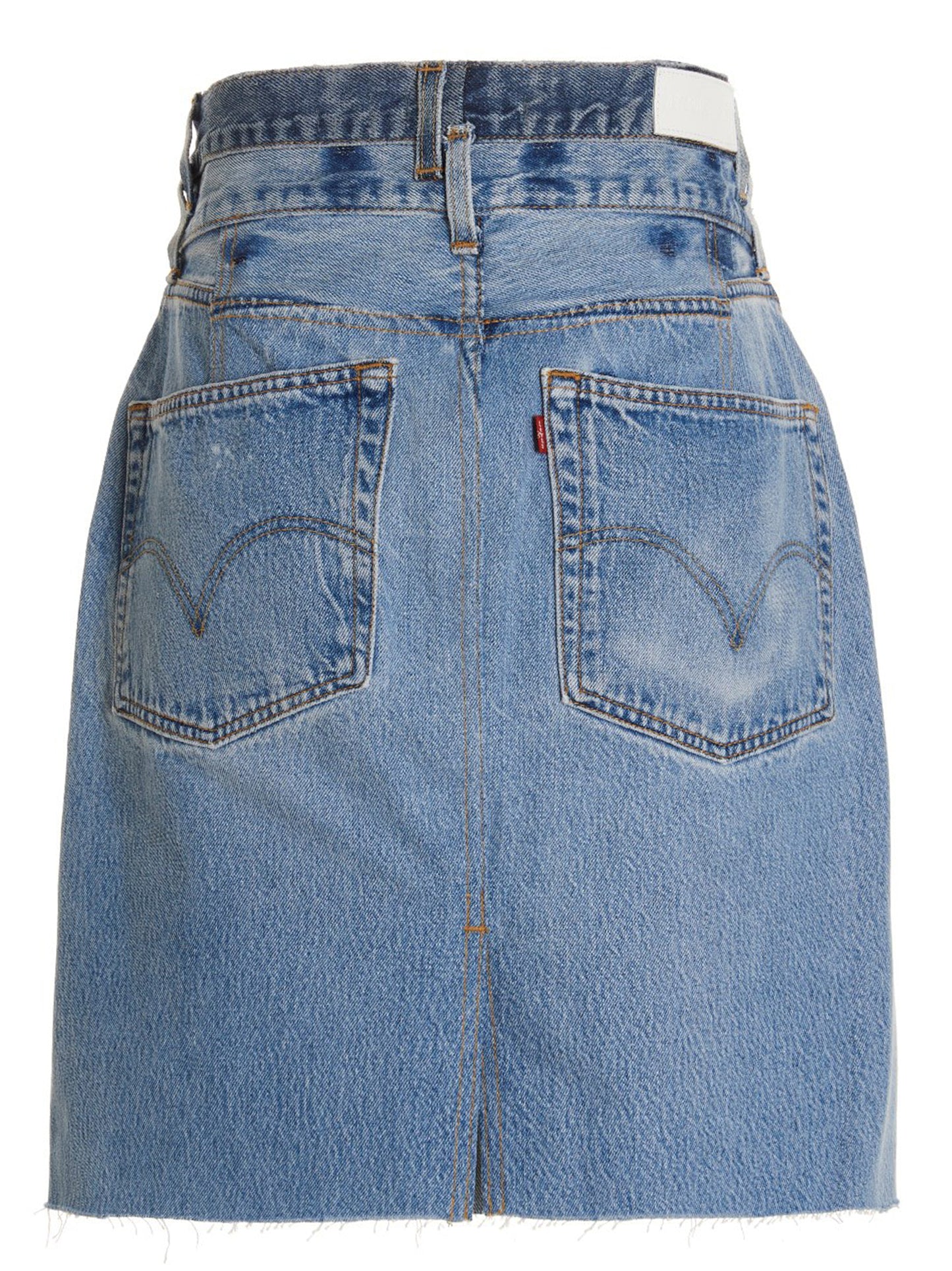 Re/Done Re/Done Double Waisted Pencil Re Done X Levis Skirt