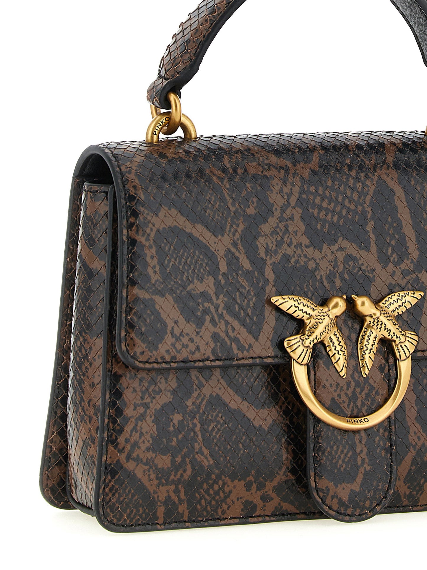 Pinko Mini Love One Light Handbag