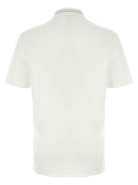 Versace Medusa Embroidery Polo Shirt