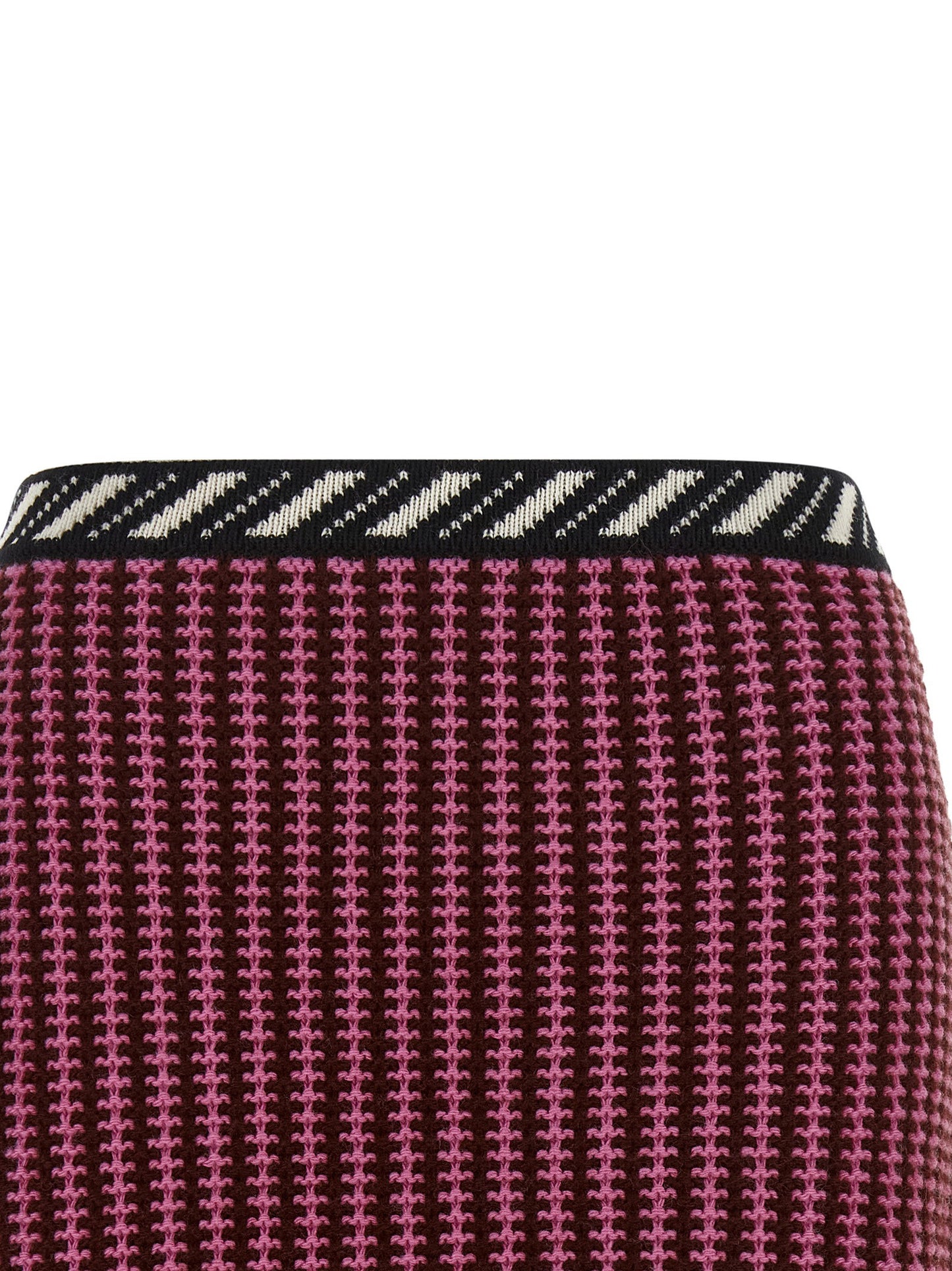 Versace Crochet Knit Skirt