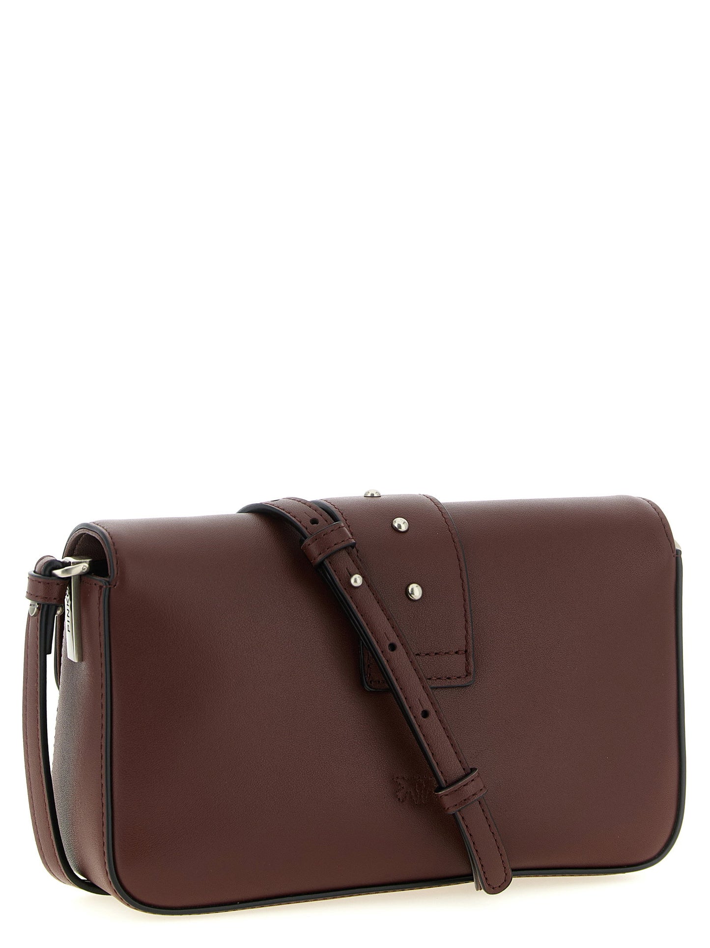 Pinko Mini Love Slouchy Shoulder Bag