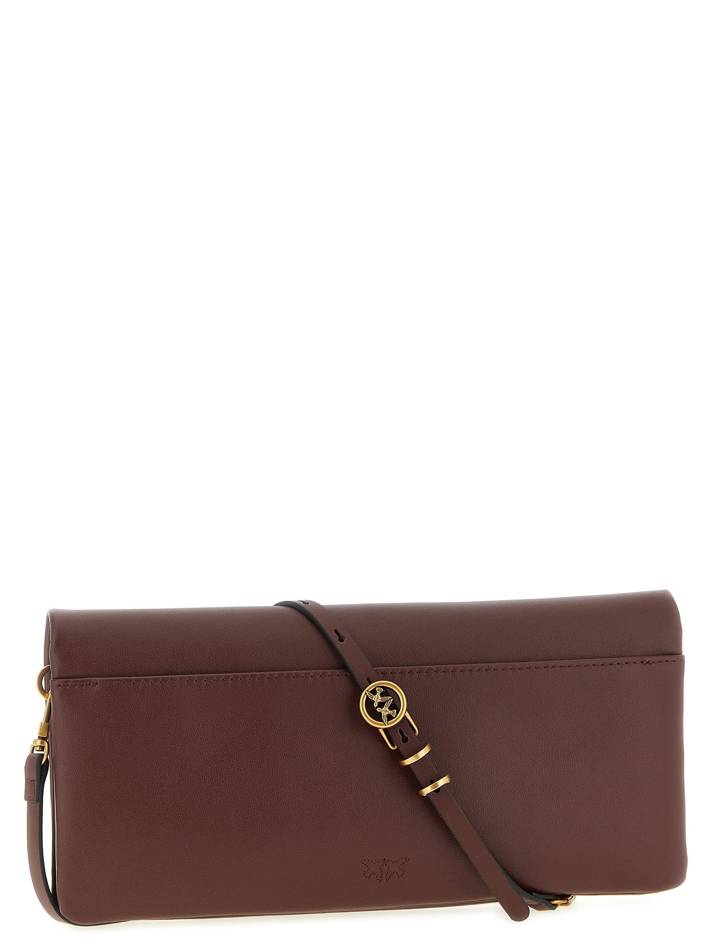 Pinko Medium Love Click Soft Horizontal Clutch Bag