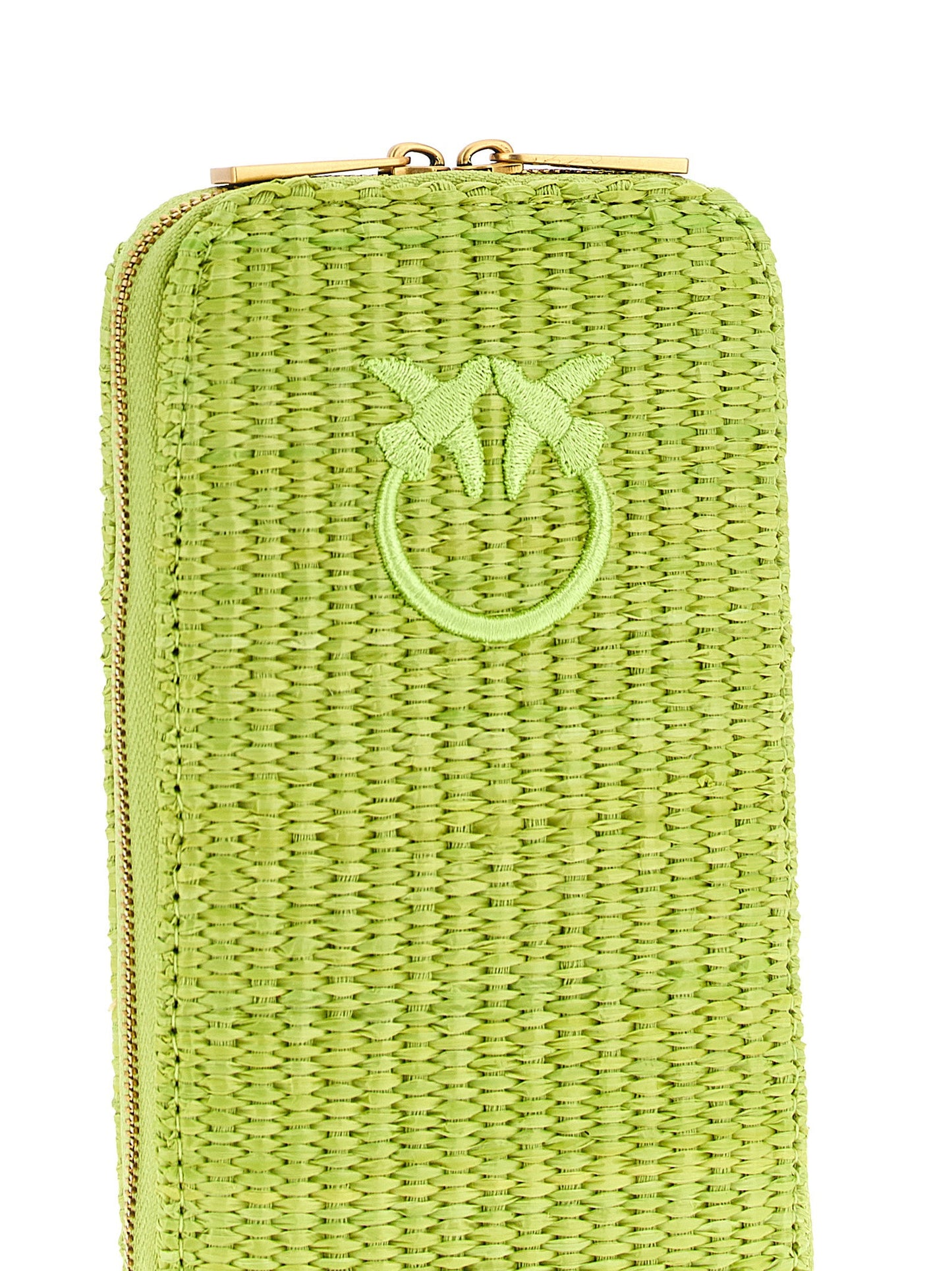 Pinko Raffia Smartphone Holder