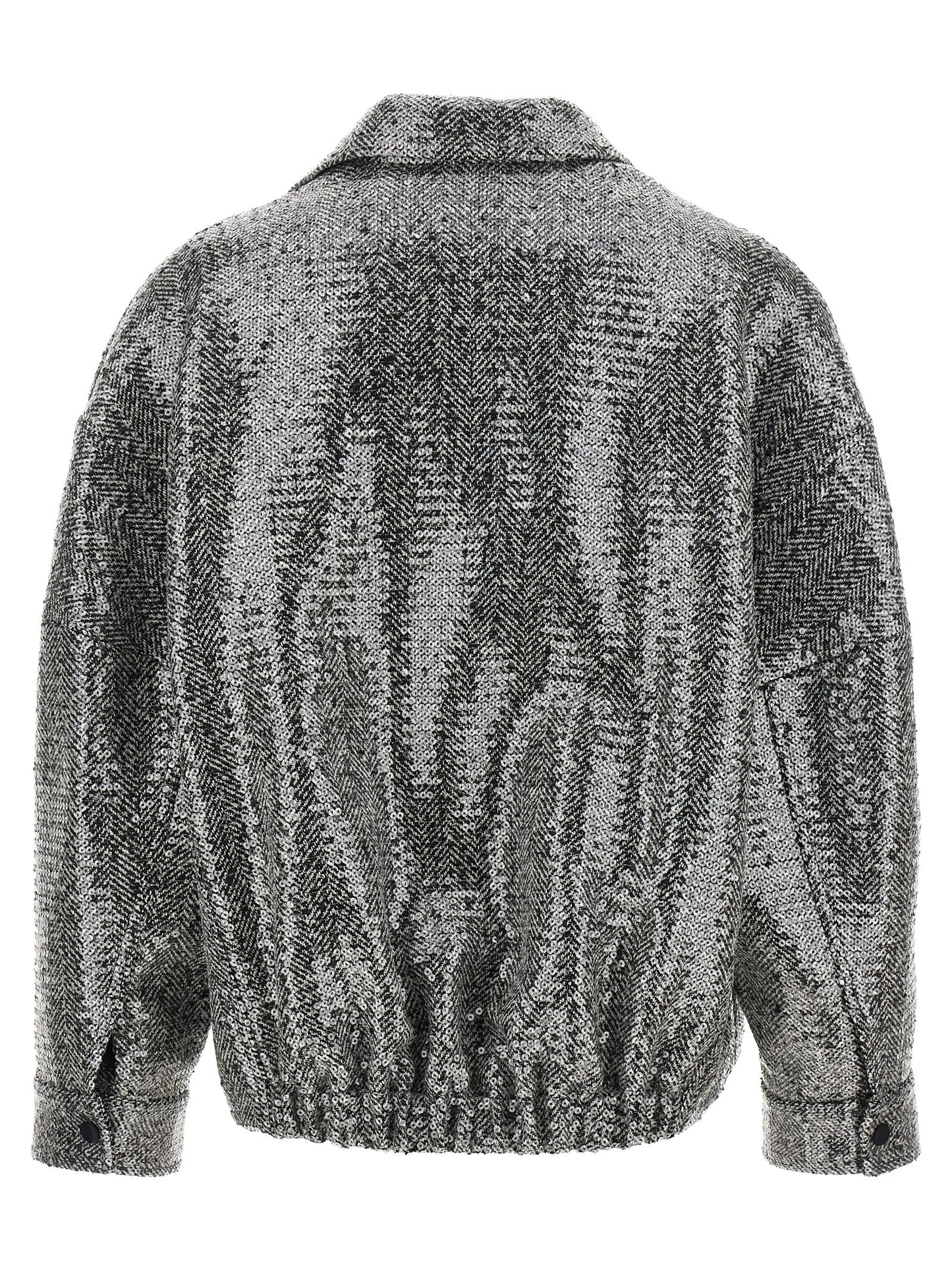 Pinko Sequin Caban