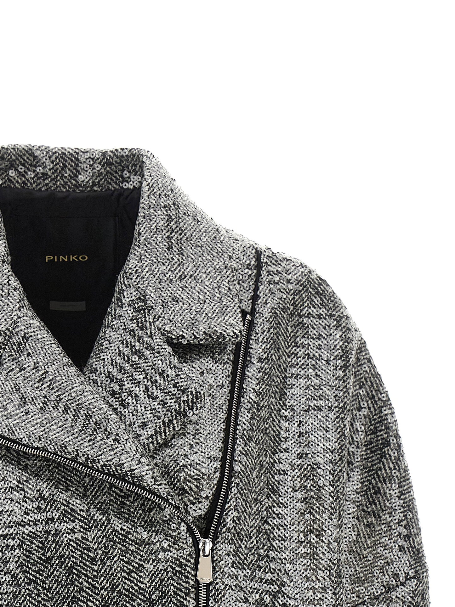 Pinko Sequin Caban