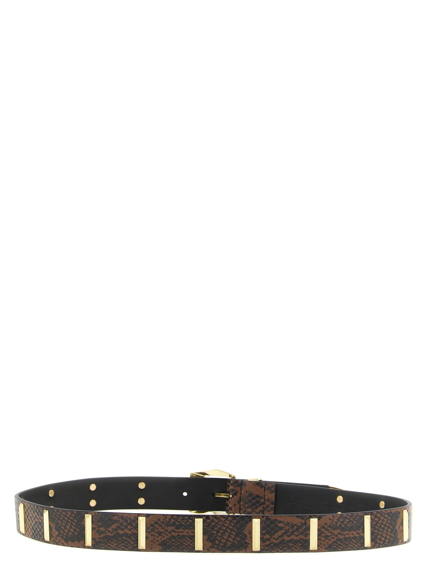 Pinko Python Print Belt