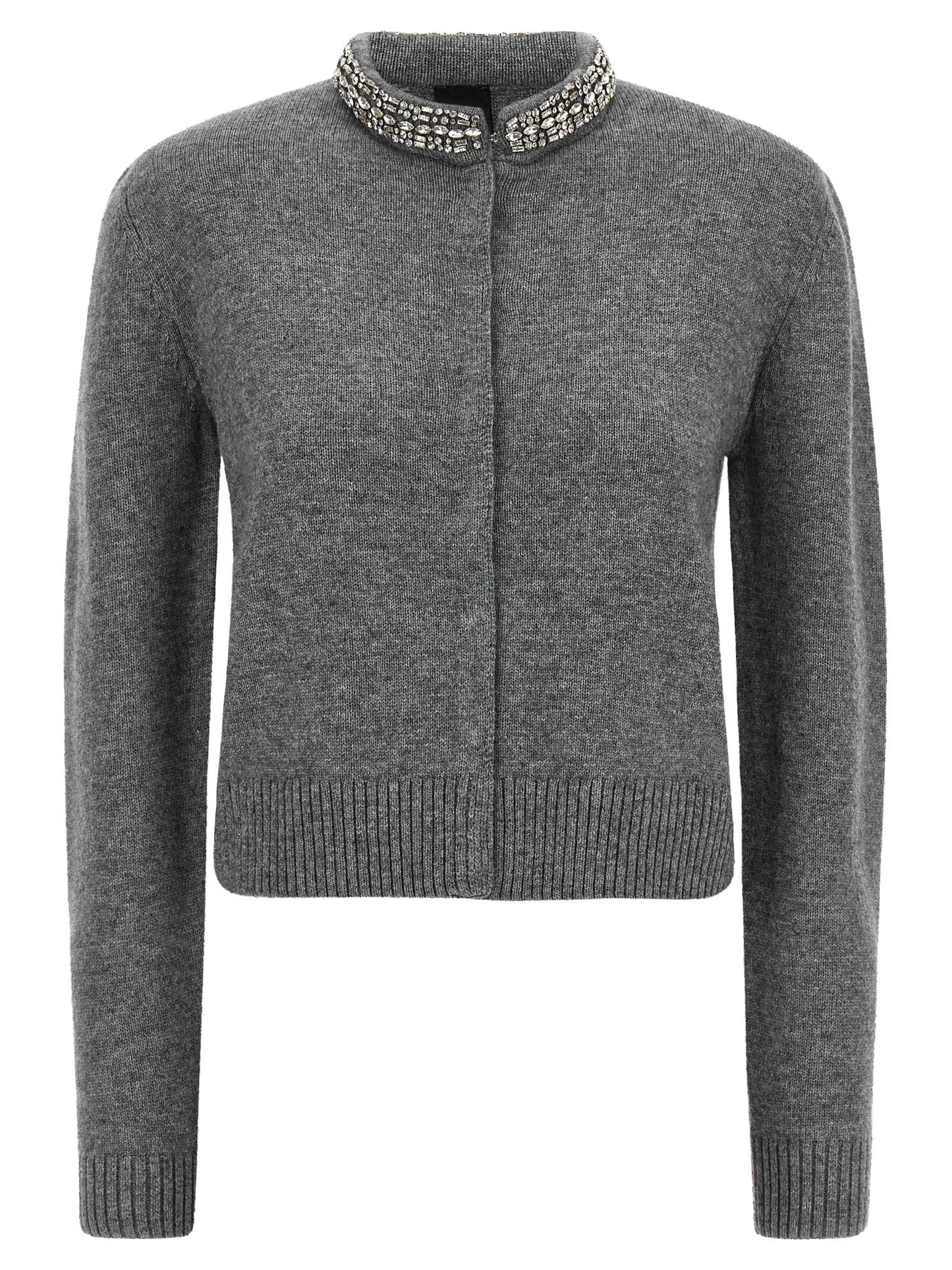 Pinko Jewel Collar Cardigan