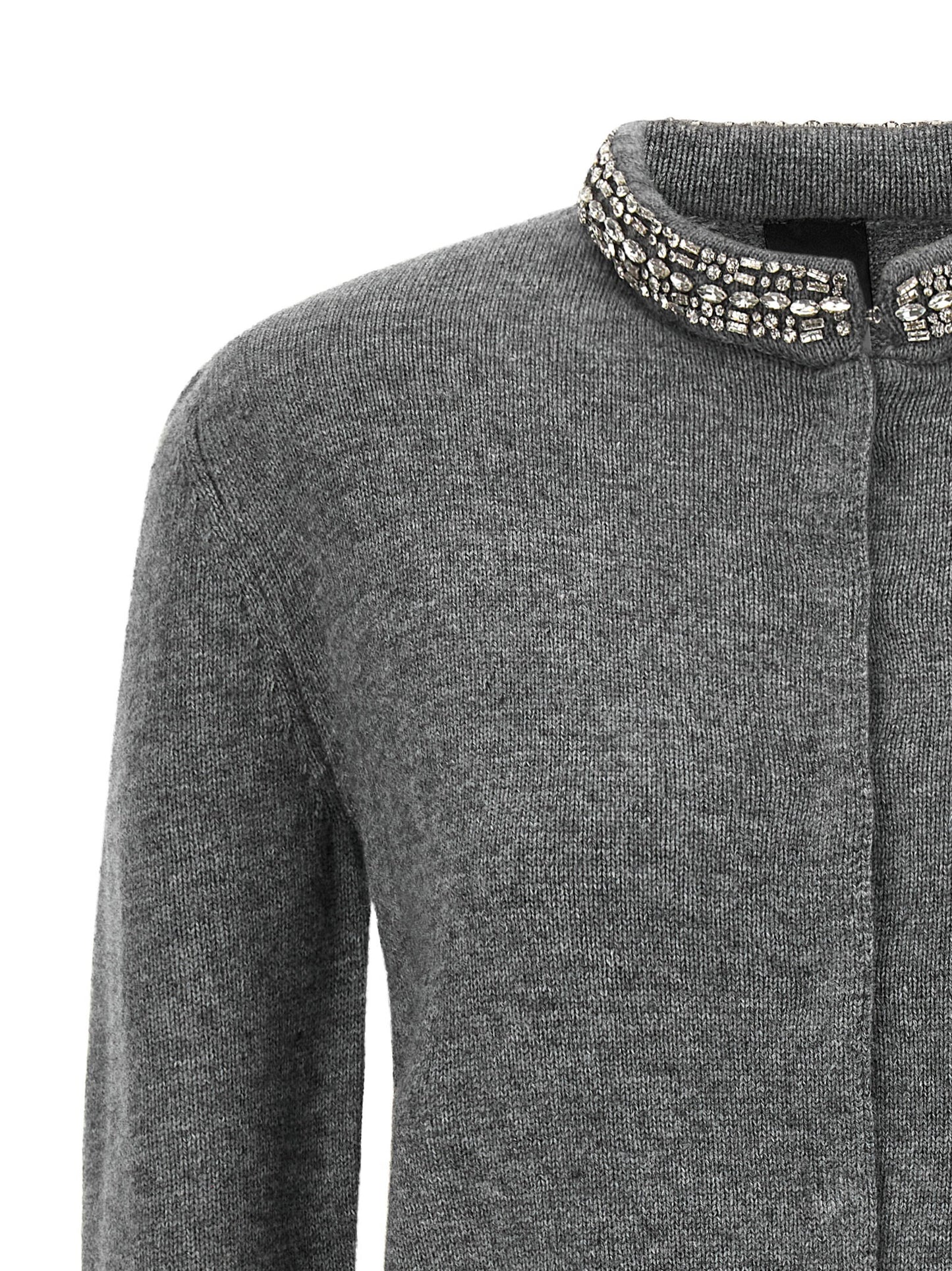 Pinko Jewel Collar Cardigan