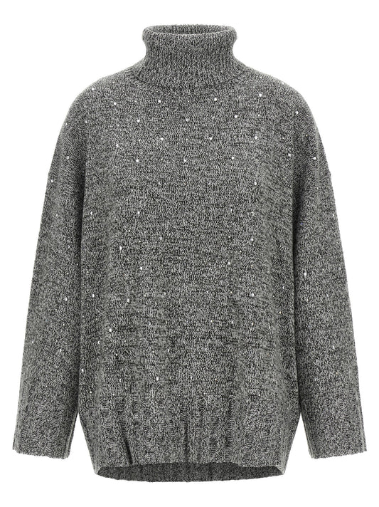 Pinko Crystal Turtleneck Sweater