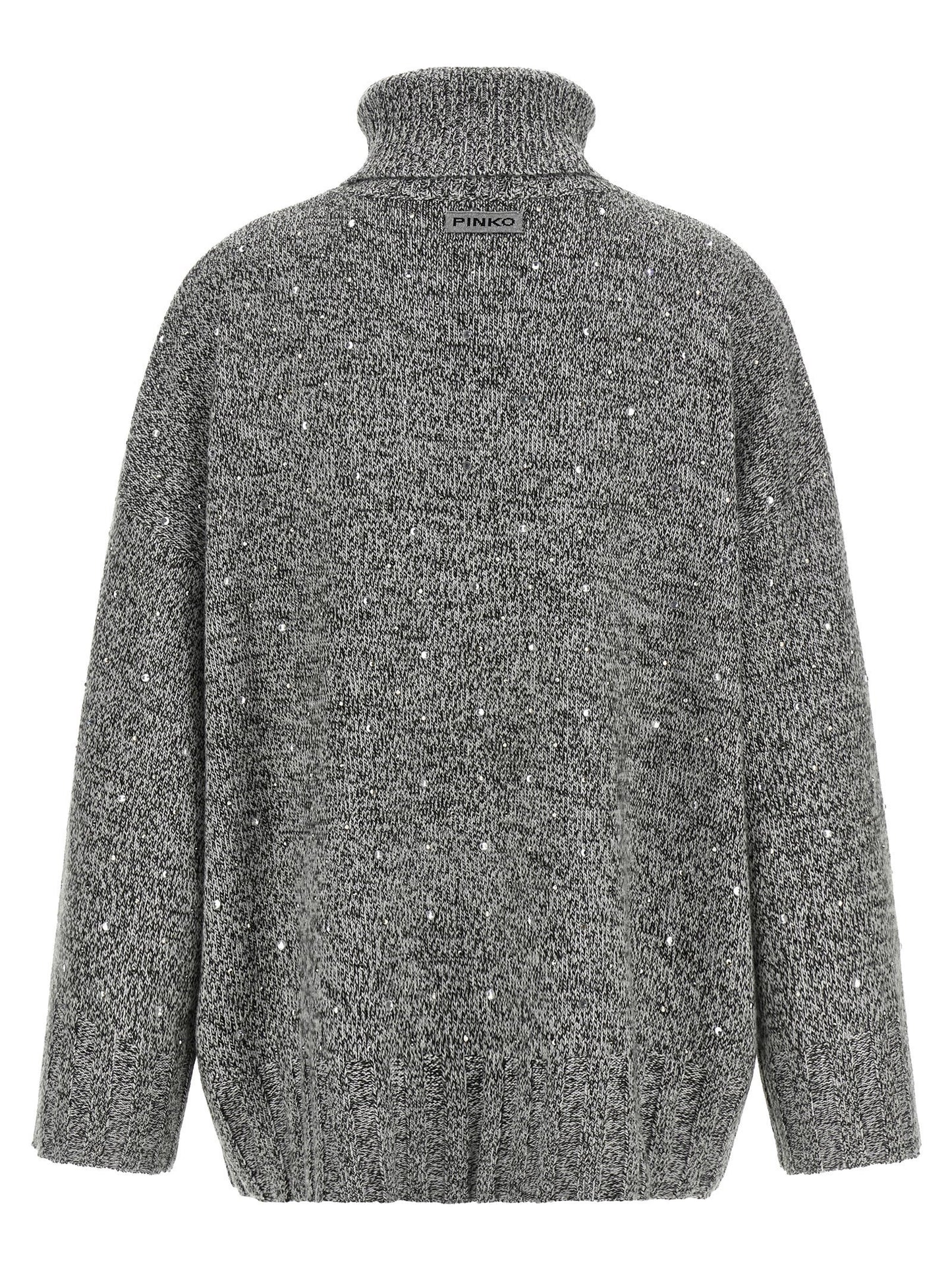 Pinko Crystal Turtleneck Sweater