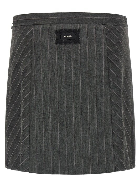 Pinko Pinstripe Skirt