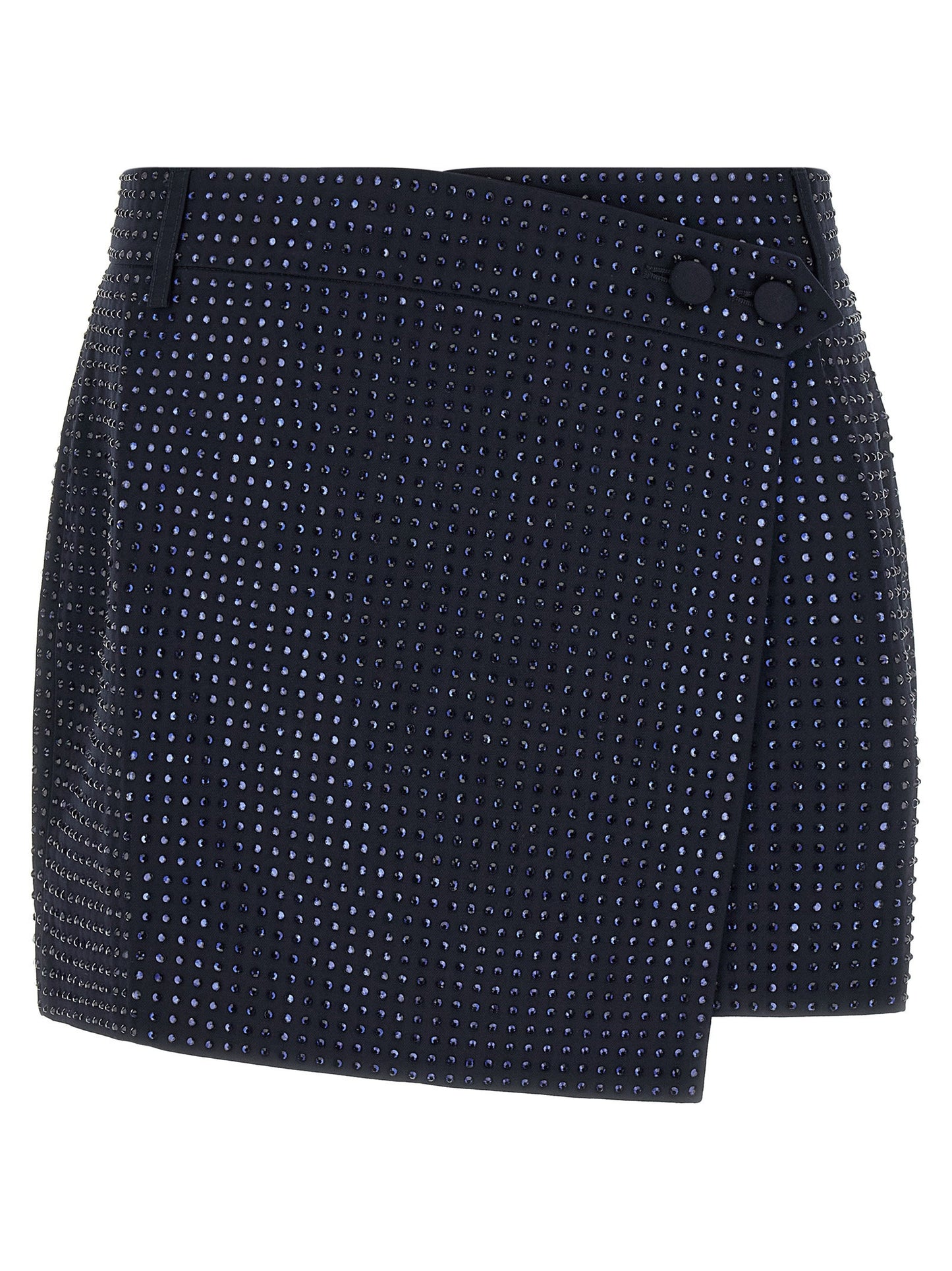 Pinko Soave Skirt With Rhinestones