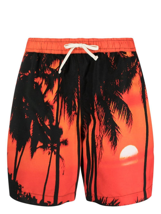 Blue Sky Inn Printed swimming trunks