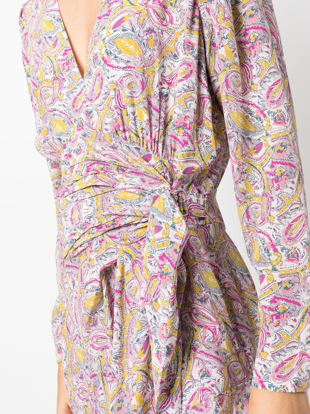 Iro Iro Taro short wrap dress