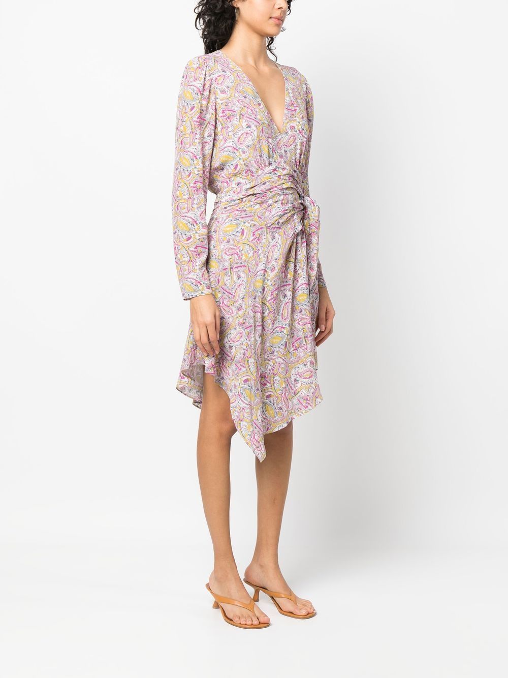 Iro Iro Taro short wrap dress