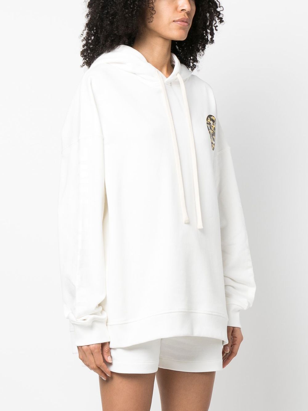Joshua Sanders Joshua Sanders Smiley logo cotton hoodie