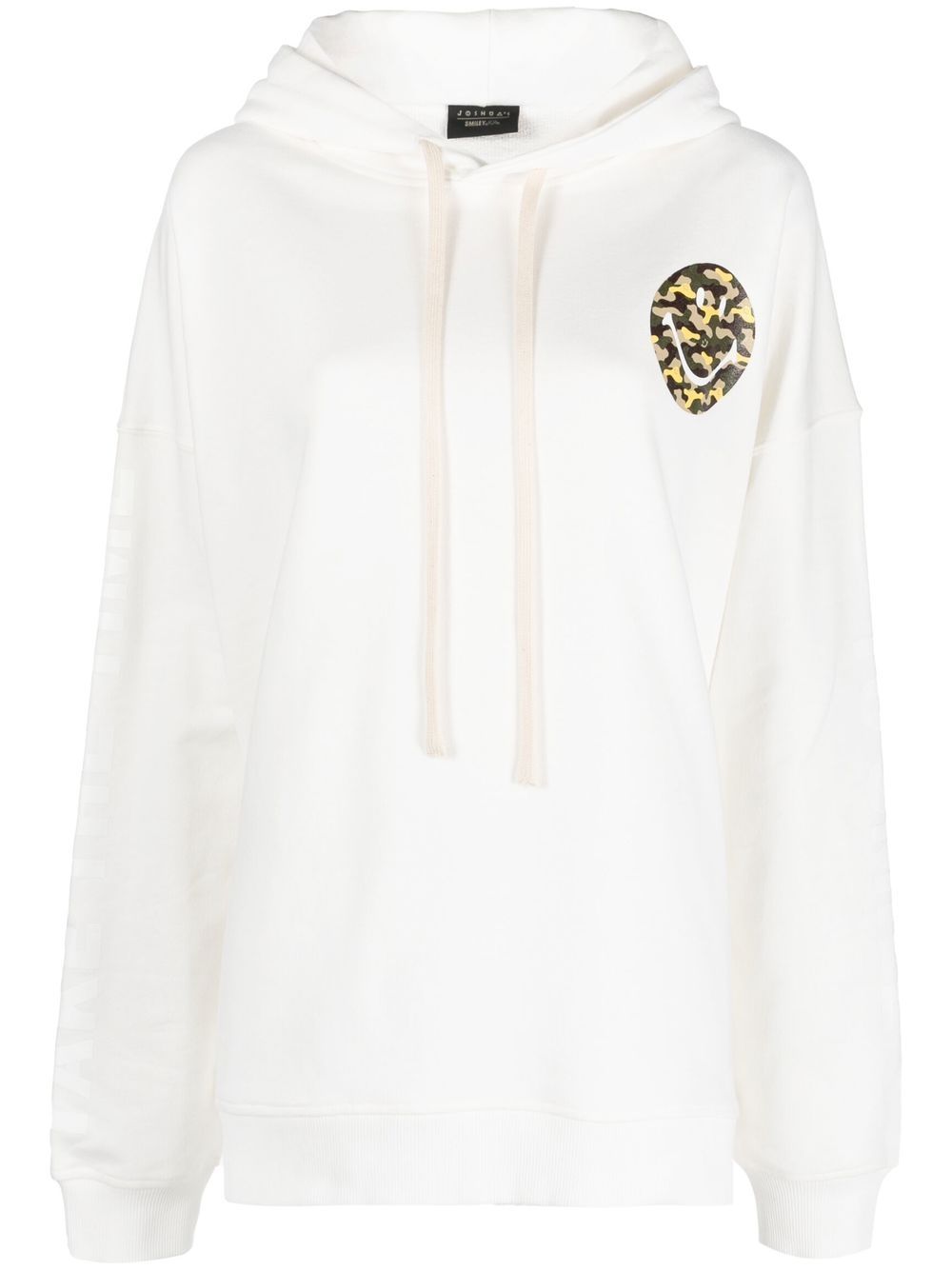 Joshua Sanders Joshua Sanders Smiley logo cotton hoodie