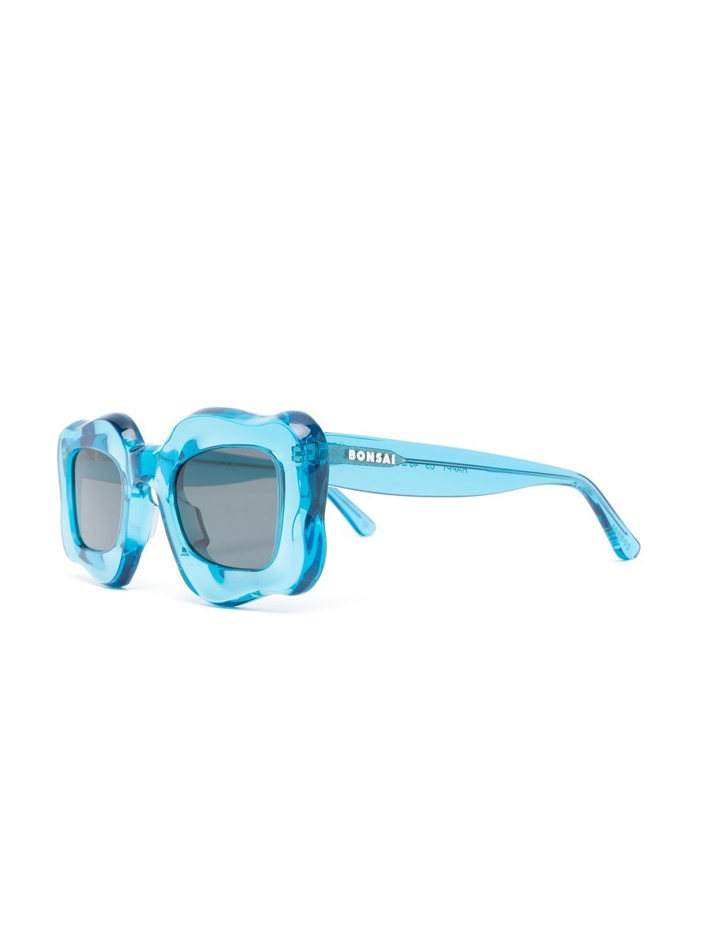 Bonsai Bonsai oversized curved-frame sunglasses