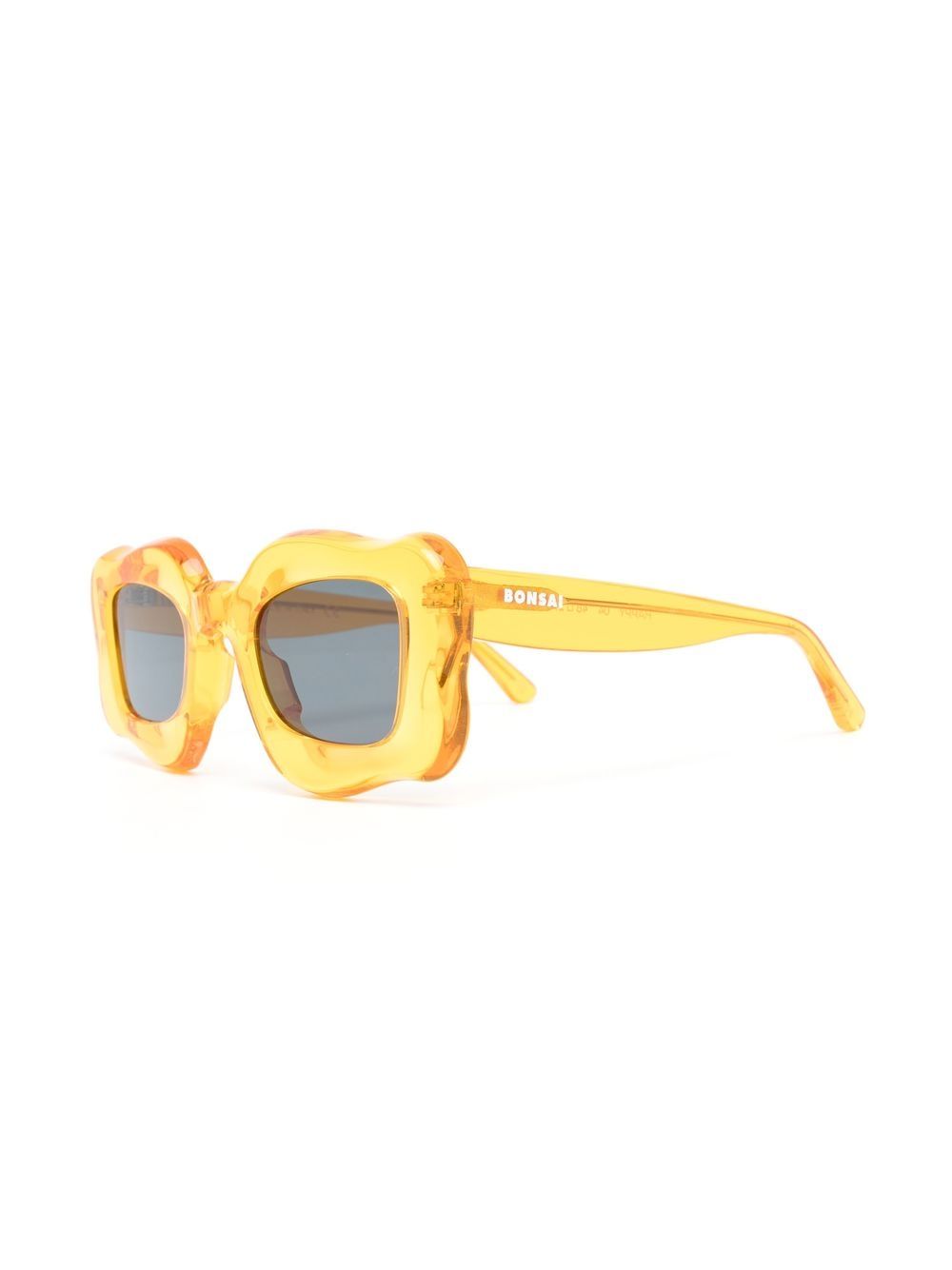 Bonsai Bonsai oversized curved-frame sunglasses