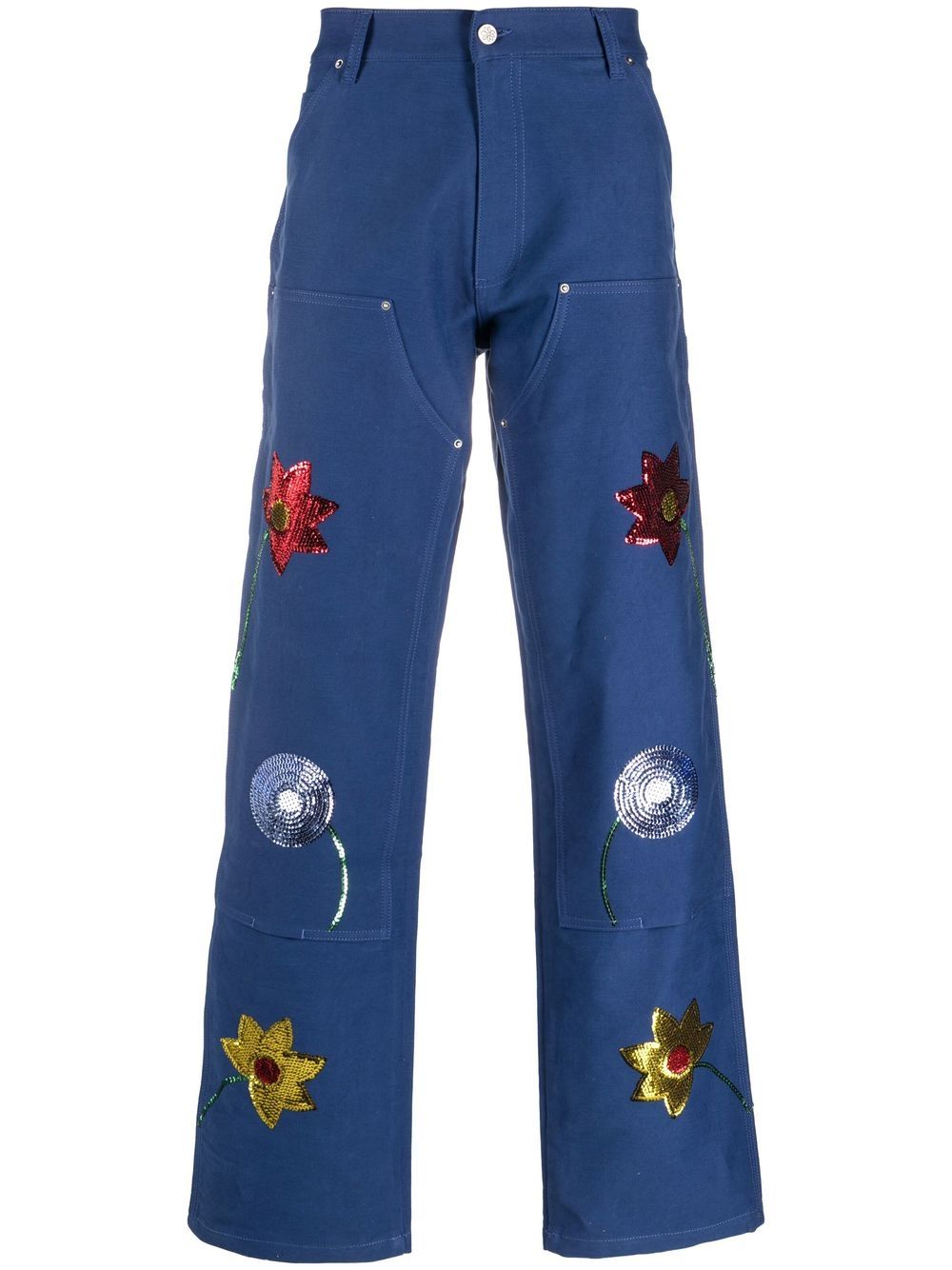 Sky High Farm Workwear Sky High Farm Workwear Embroidered denim jeans