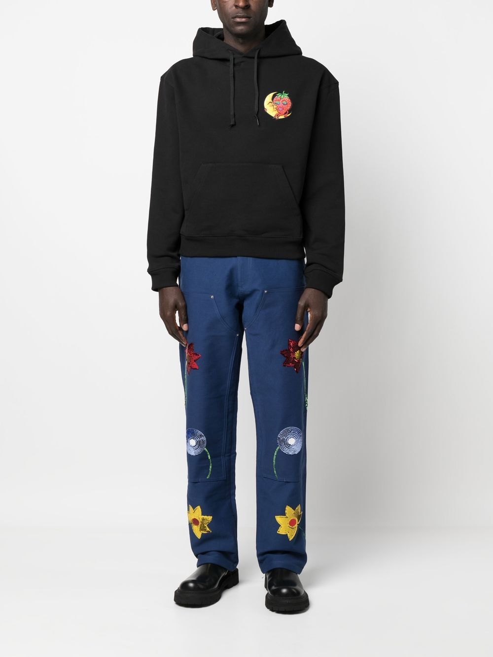 Sky High Farm Workwear Sky High Farm Workwear Embroidered denim jeans