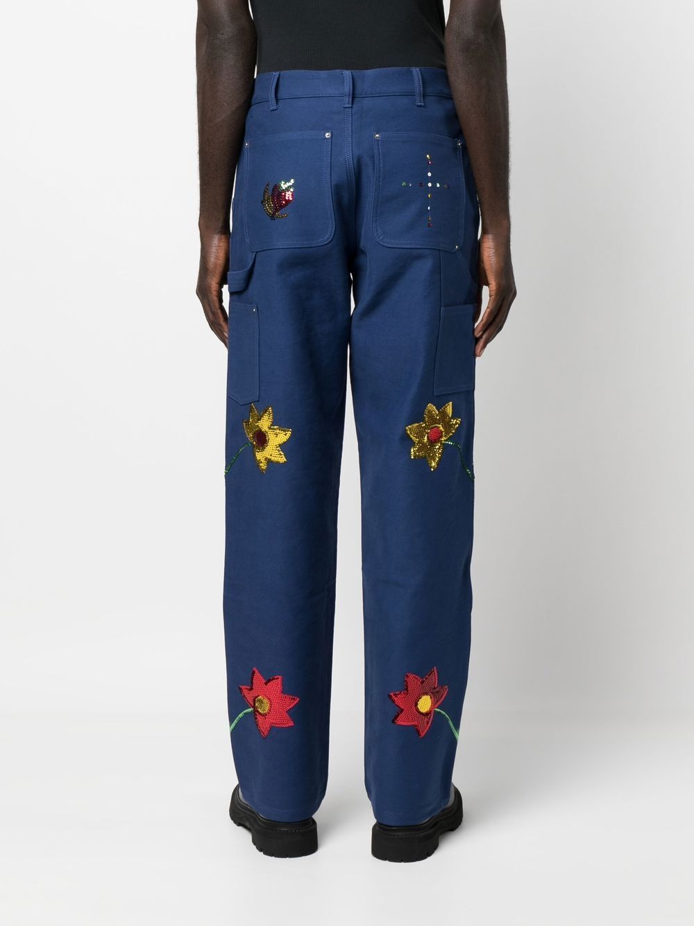Sky High Farm Workwear Sky High Farm Workwear Embroidered denim jeans