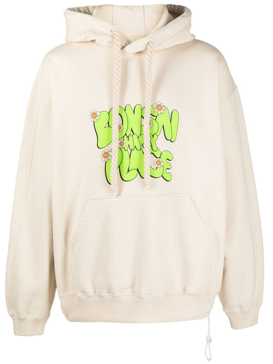 Bonsai Bonsai Printed cotton hoodie