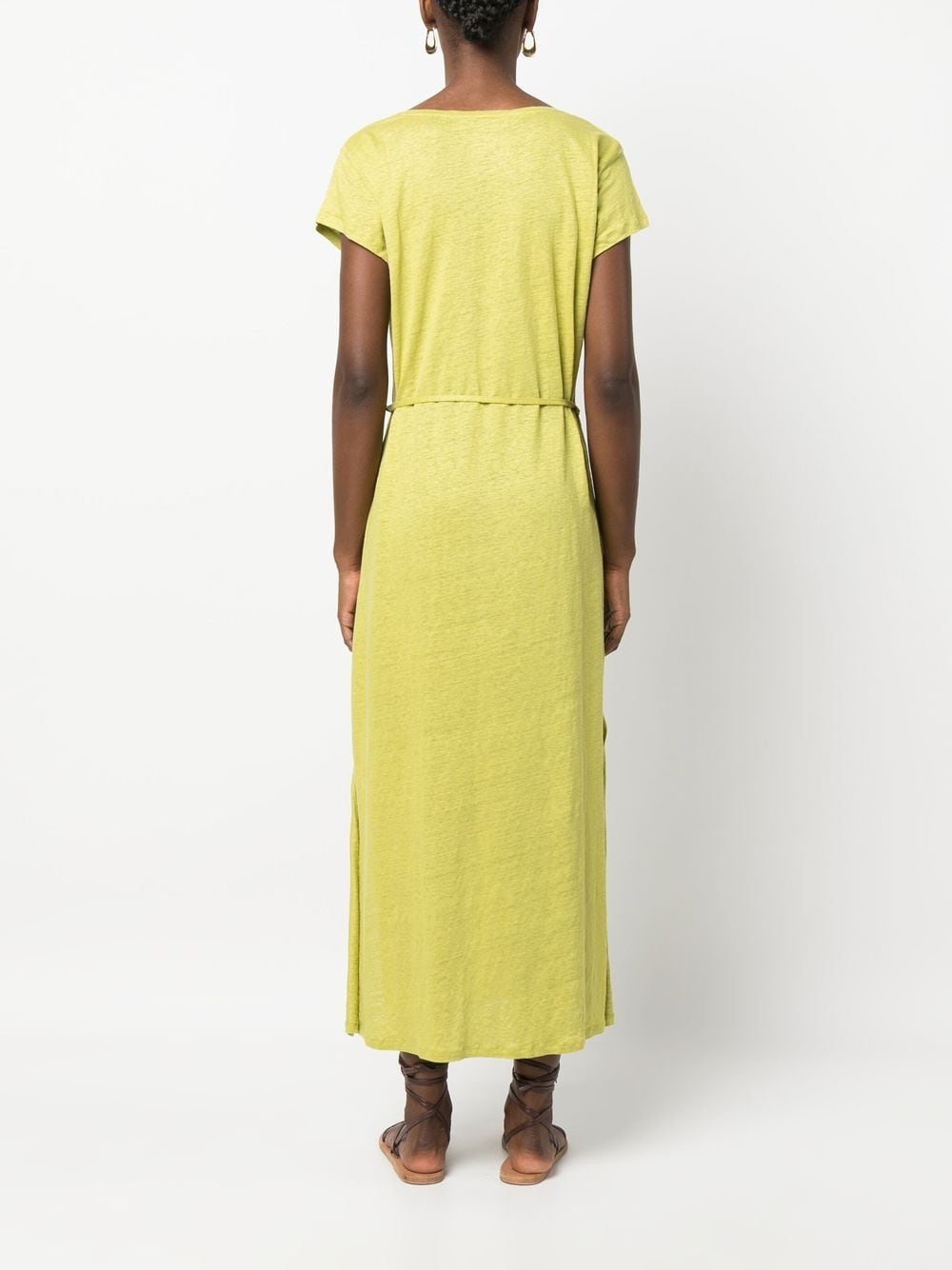Majestic Majestic Linen blend long dress