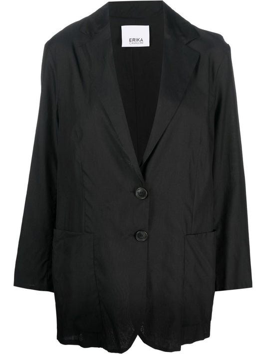 Erika Cavallini Semi-Couture Erika Cavallini Semi-Couture Silk blend jacket