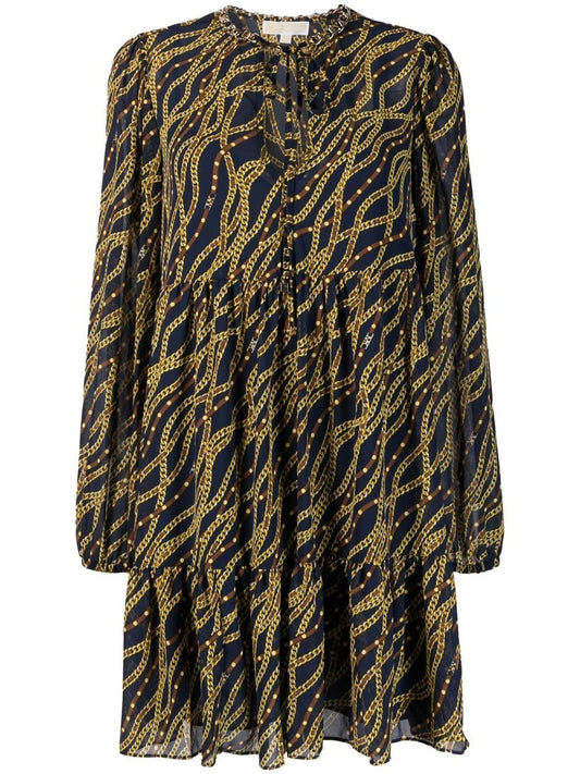MMK Mmk Printed midi dress