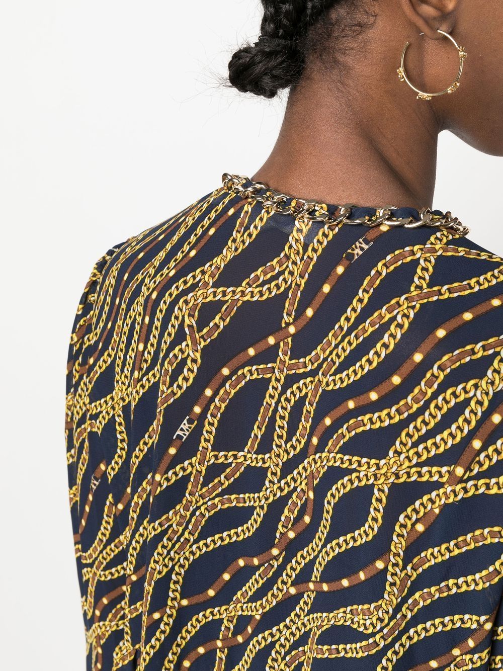 MMK Mmk Printed midi dress