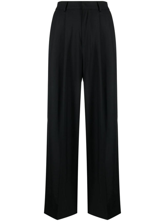 Az Factory With Lutz Huelle Wide leg wool trousers