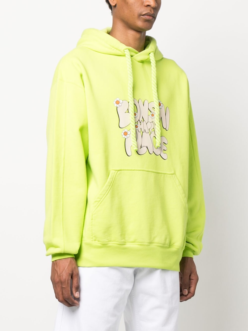 Bonsai Bonsai Printed cotton hoodie