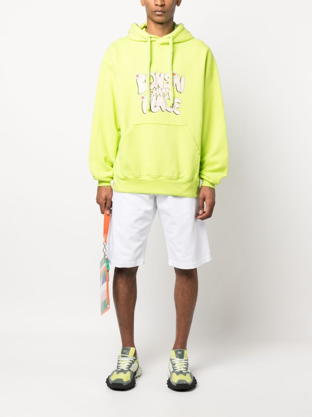 Bonsai Bonsai Printed cotton hoodie