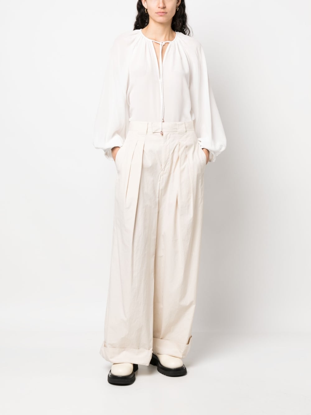 Phaeonia Phaeonia Anita long sleeves blouse