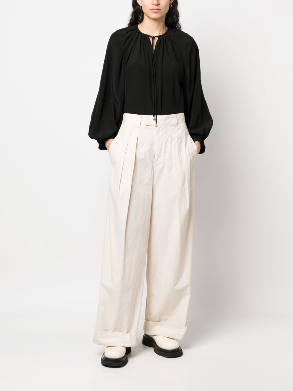 Phaeonia Phaeonia Anita long sleeves blouse