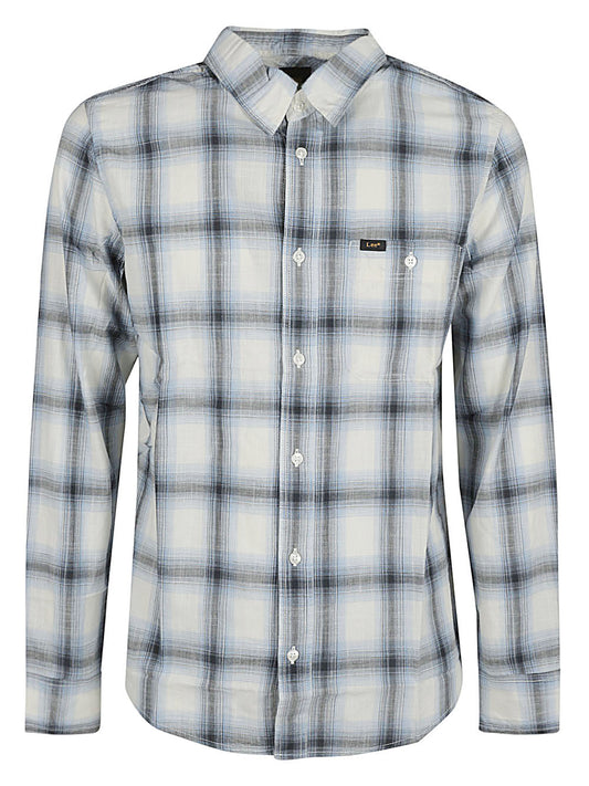 Lee Lee long sleeve checked shirt