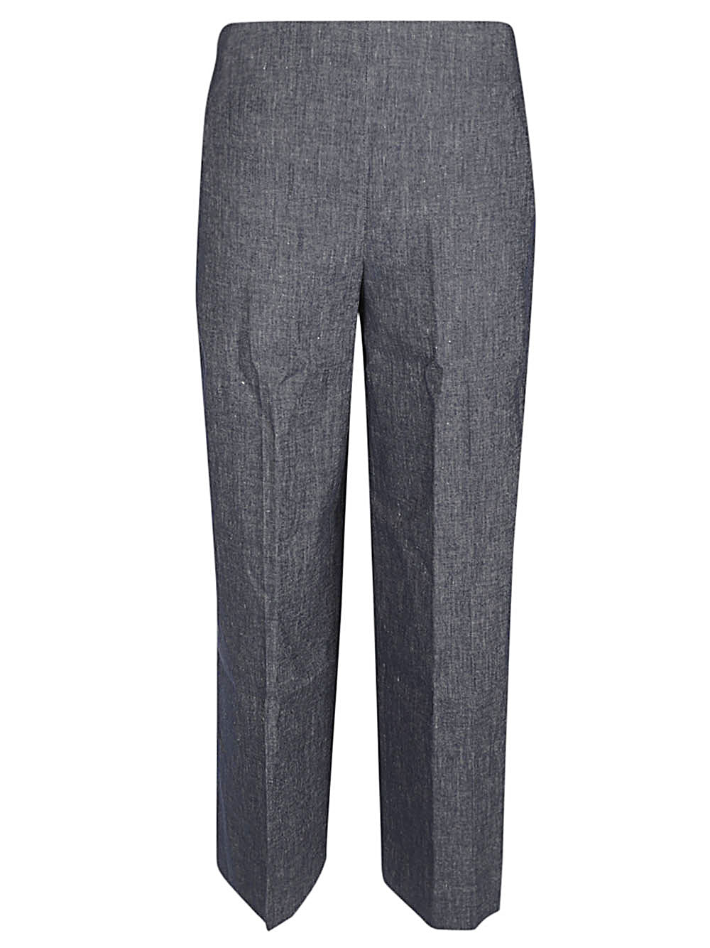 Via Masini 80 Via Masini 80 Straight leg linen blend trousers