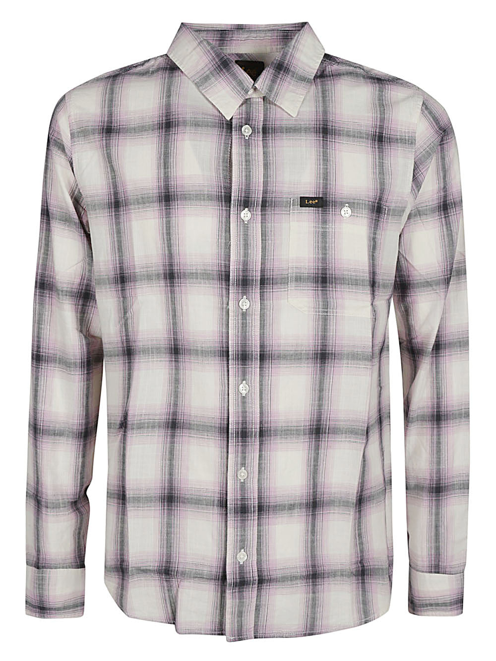 Lee Lee long-sleeve plaid shirt