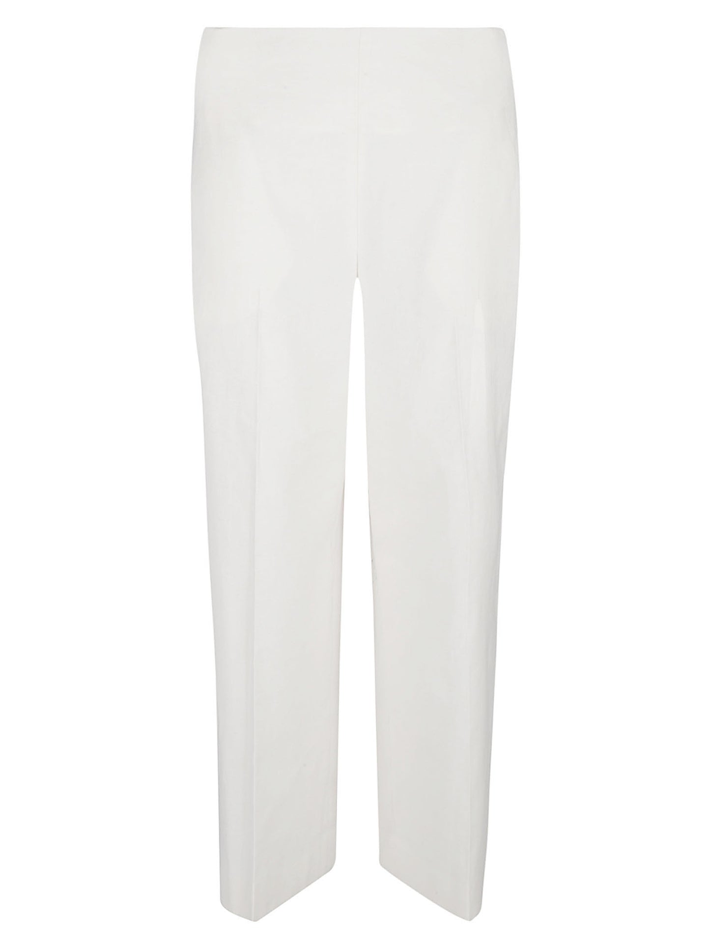 Via Masini 80 Via Masini 80 Straight leg linen blend trousers