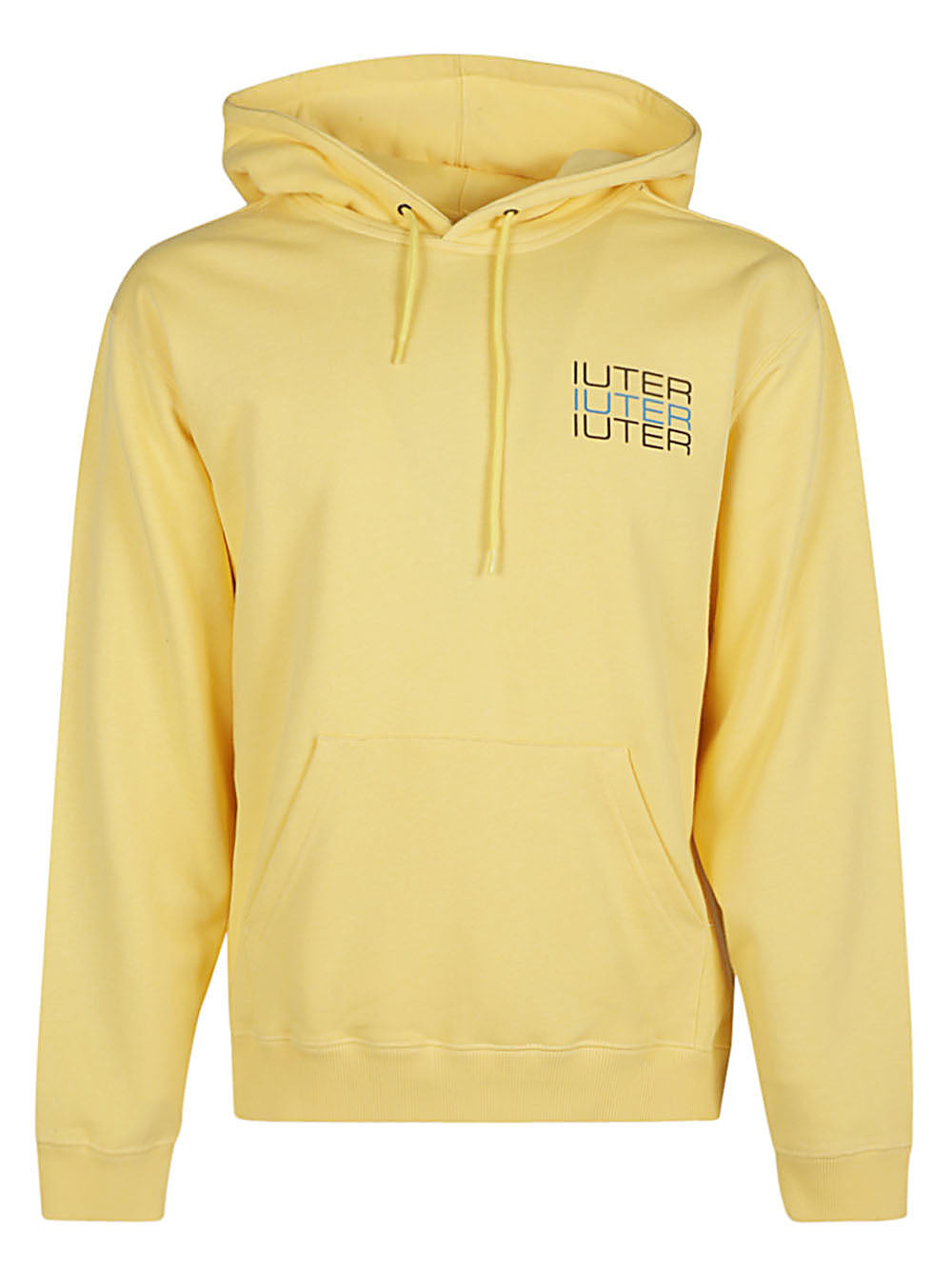 Iuter Iuter Printed cotton hoodie